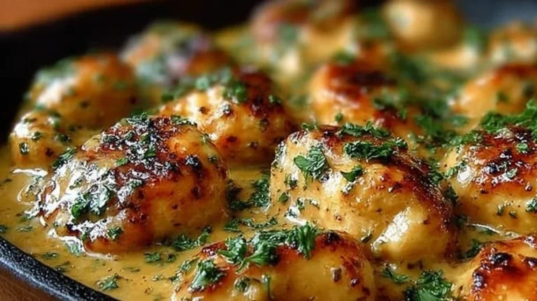 Savory Texas Roadhouse butter chicken skillet served with fresh herbs and spices