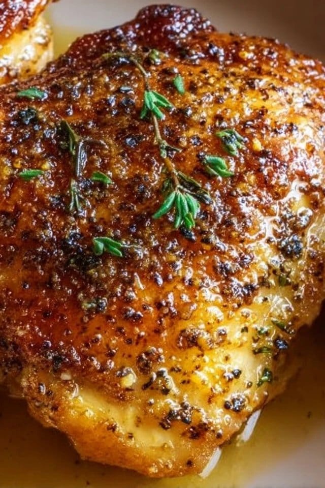 Easy Baked Boneless Skinless Chicken Thighs