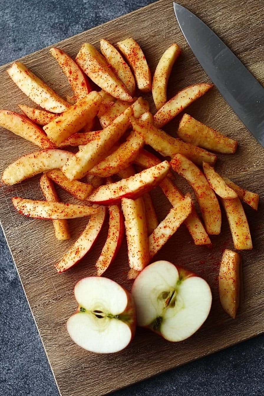 Crispy Air Fryer Apple Fries