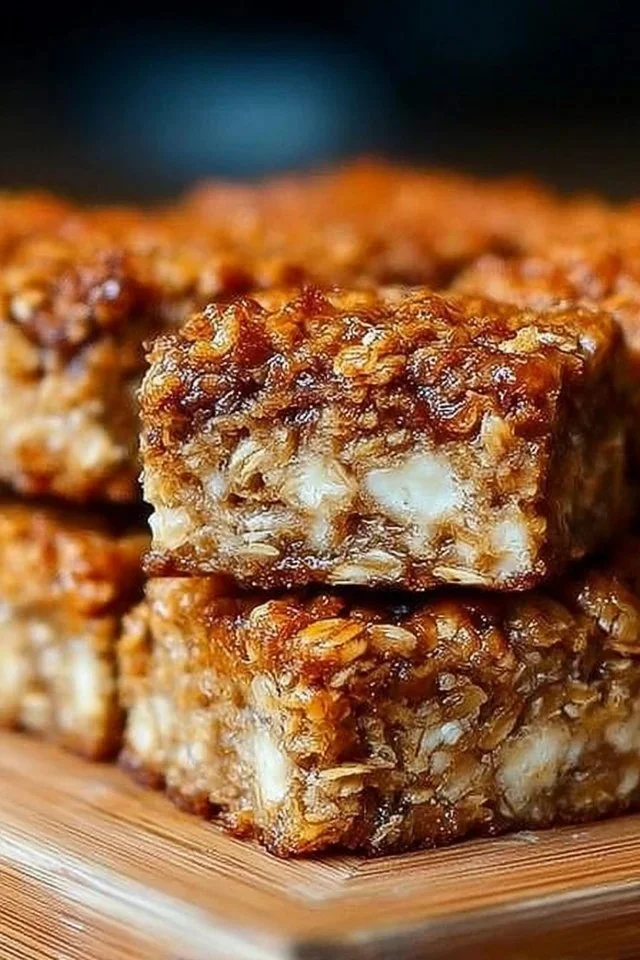 Banana Oatmeal Bars