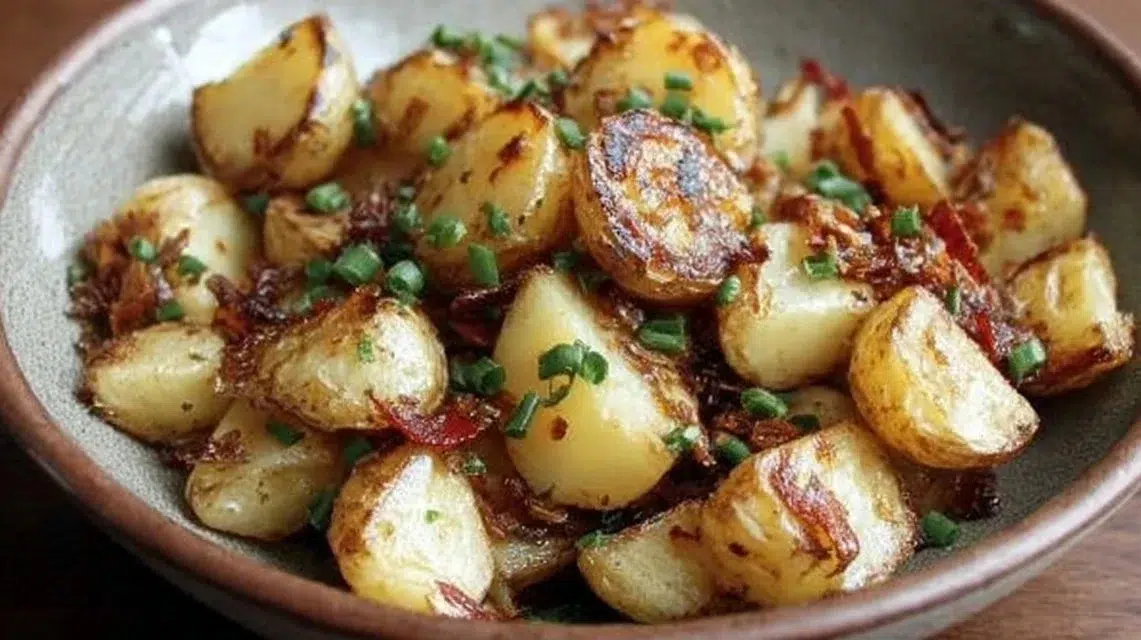 Delicious Bangin' Breakfast Potatoes seasoned and cooked to perfection