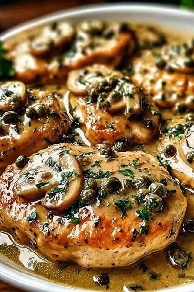 Crockpot Chicken Piccata