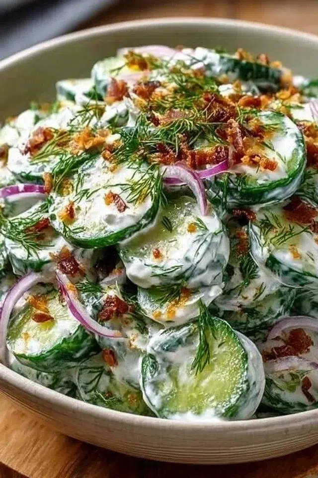 Cucumber Ranch Crack Salad