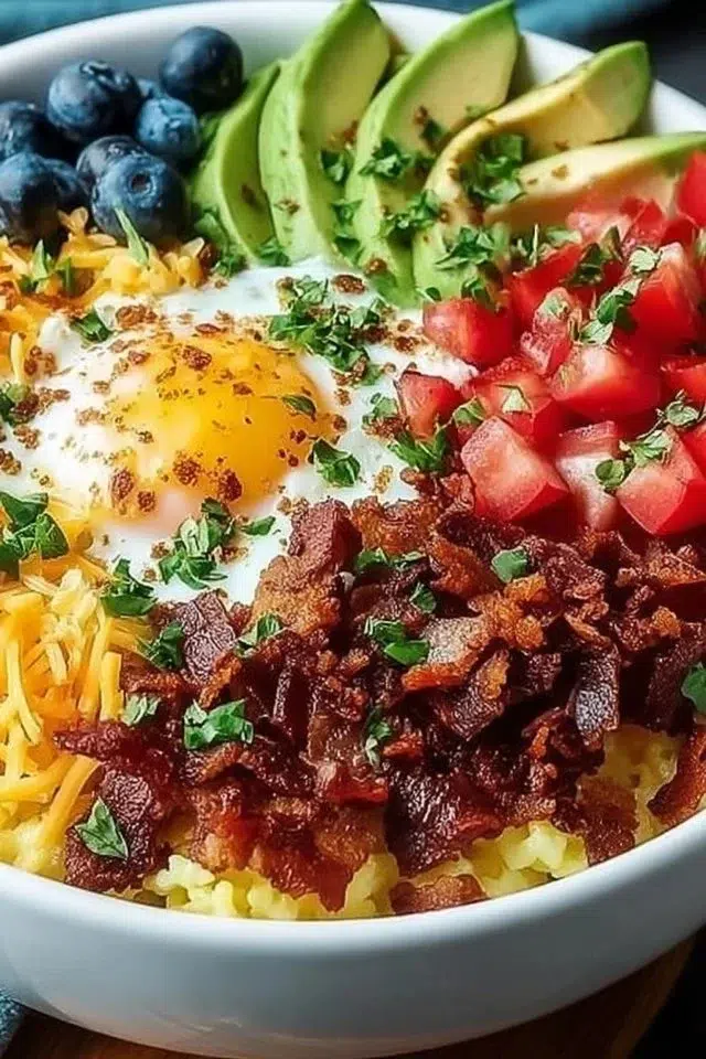 High Protein Breakfast Bowls