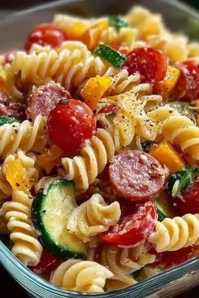 High-Protein Italian Pasta Salad