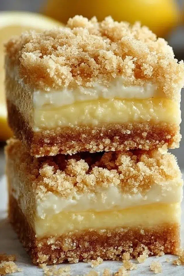Lemon Crumb Bars