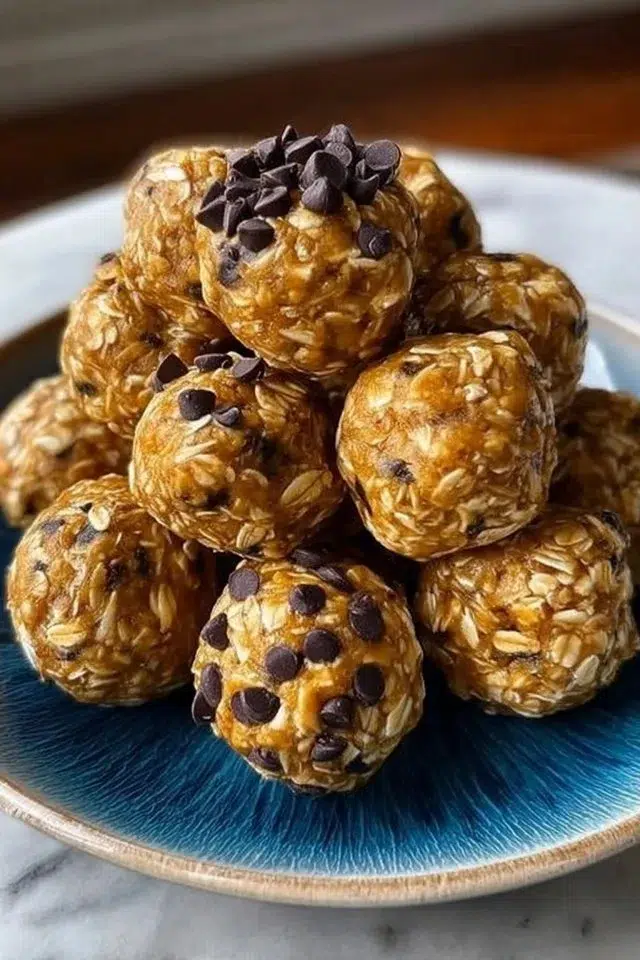 No-Bake Peanut Butter Energy Bites