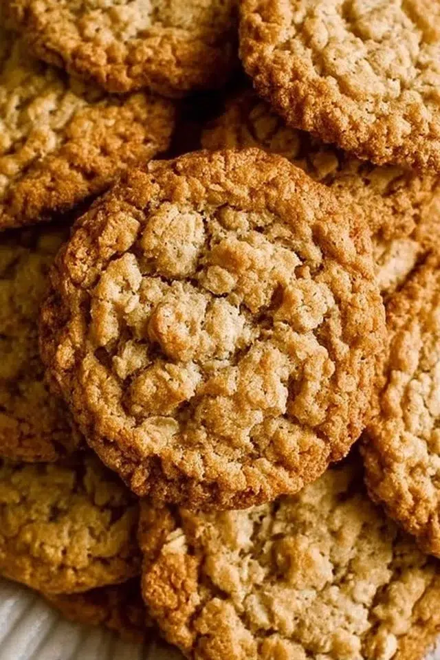 Peanut Butter Oatmeal Cookies
