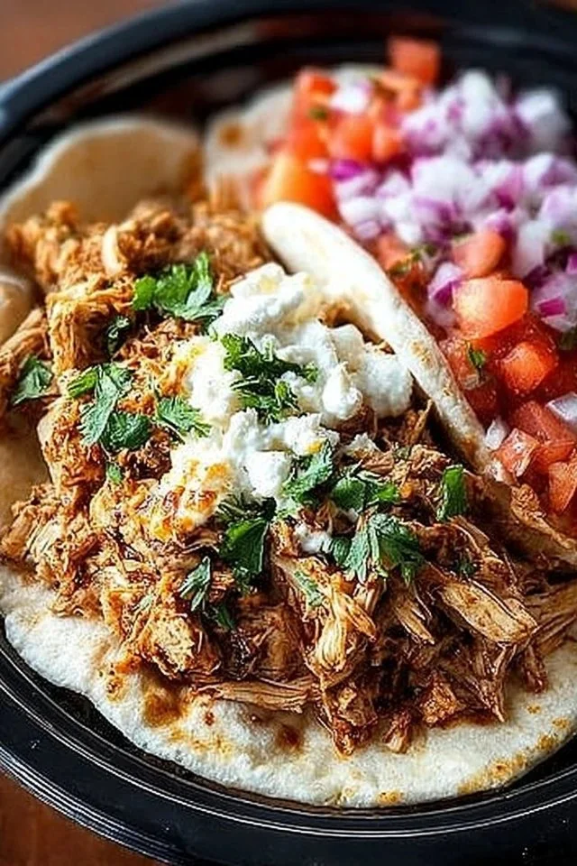 Slow Cooker Chicken Shawarma