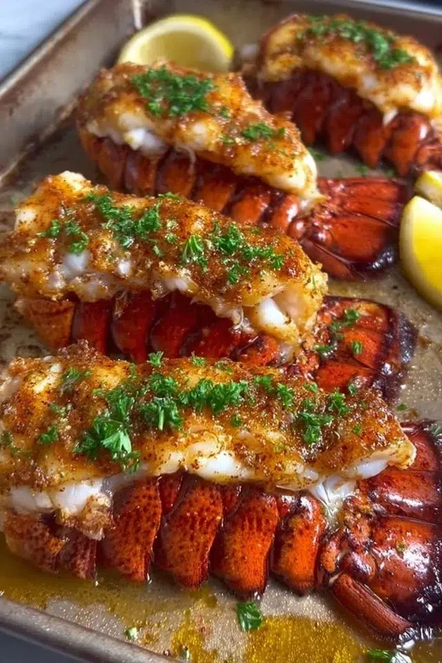 10 Minute Juicy Lobster Tail Recipe