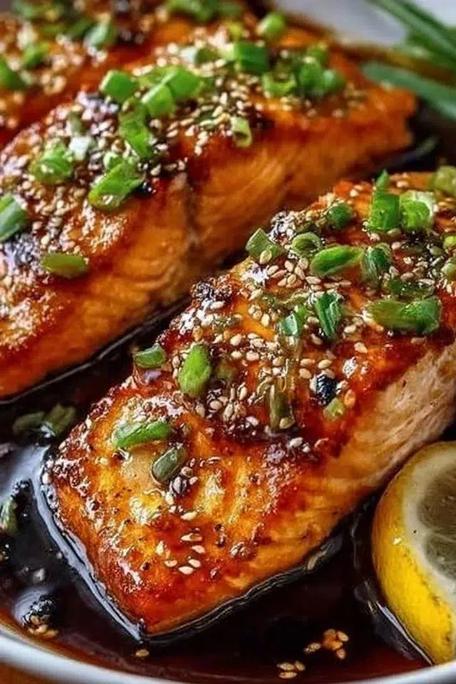 Baked Teriyaki Salmon