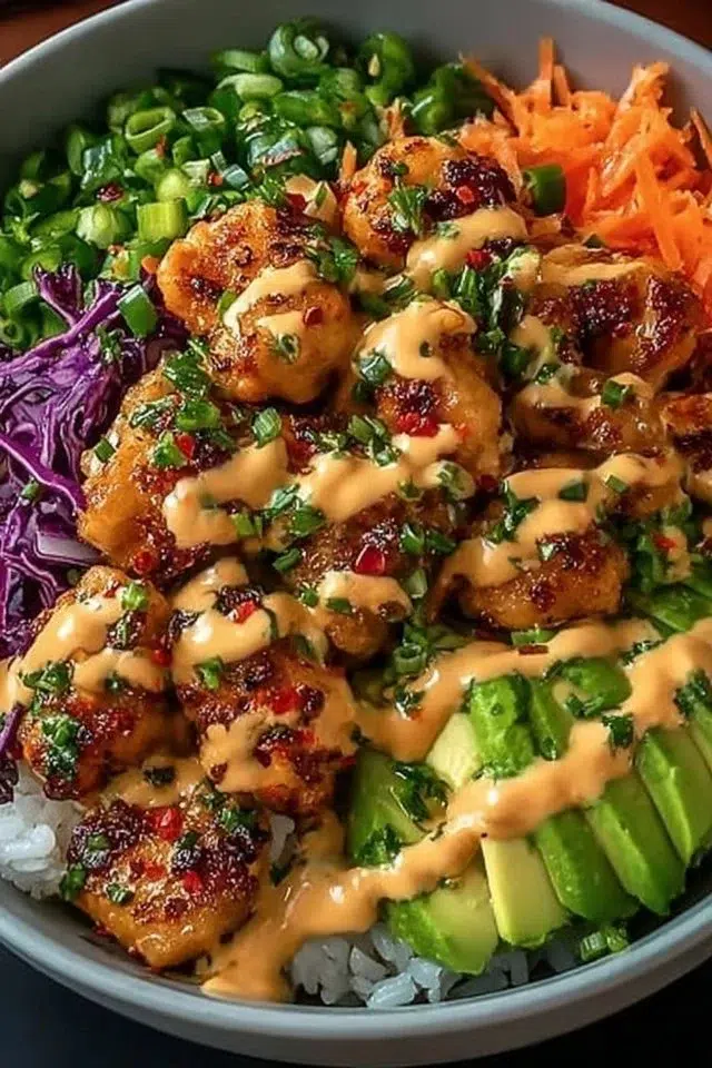 Bang Bang Chicken Bowl