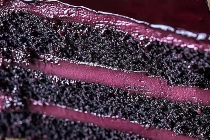 Blackberry Velvet Gothic Cake: A Dark, Lush Dessert Dream