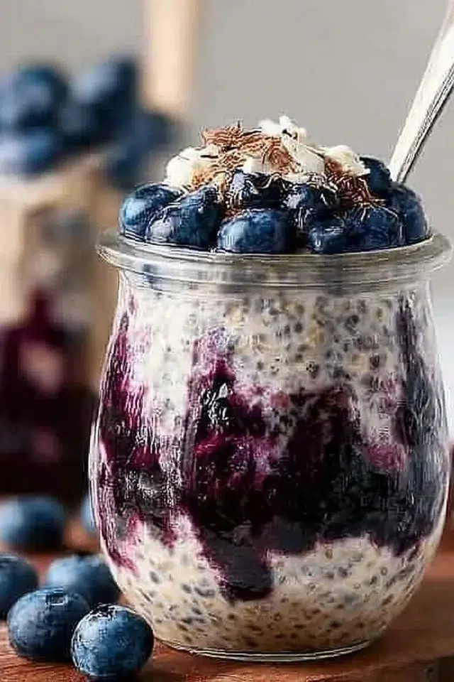 Blueberry Overnight Oats
