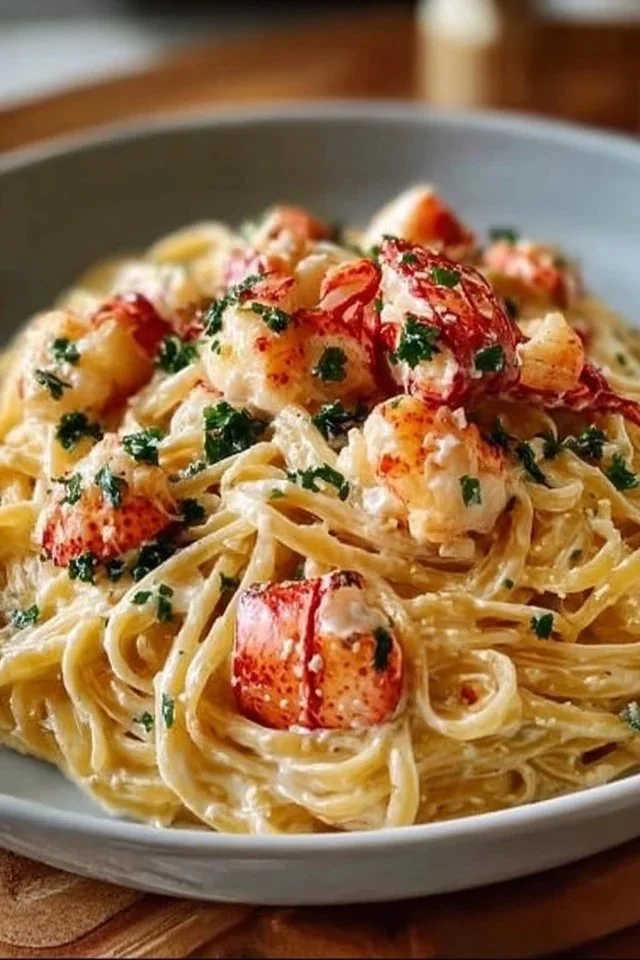 Buttered Lobster Pasta