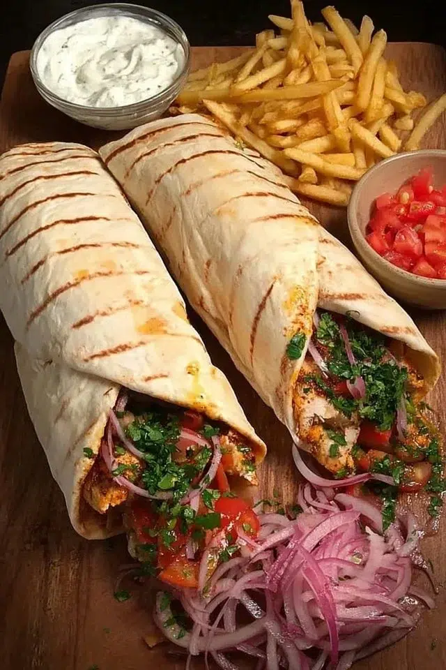 Chicken Shawarma Wrap