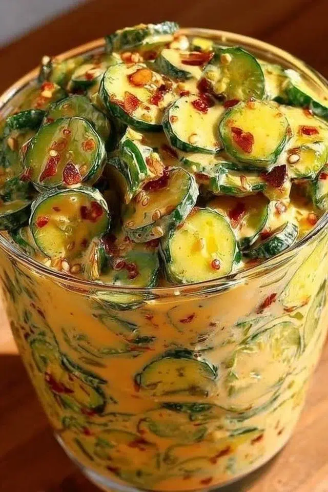 Creamy Asian Cucumber Salad Bowl