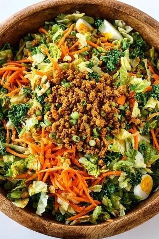 Egg Roll In A Bowl Salad (Anti-Inflammatory Recipe)