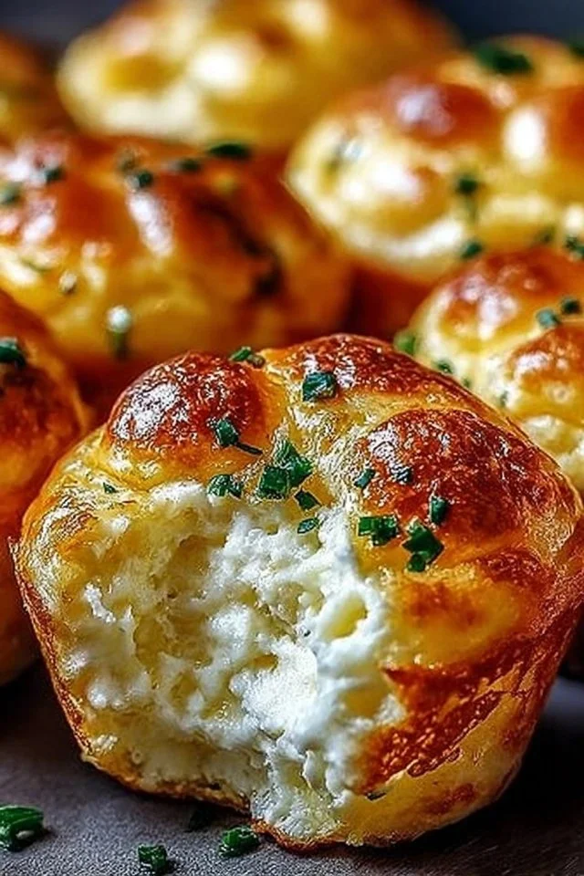 Fluffy Cottage Cheese Egg Muffins