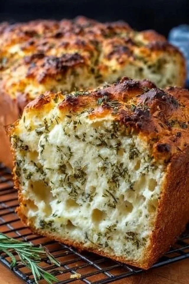 Italian Herbs and Cheese Bread