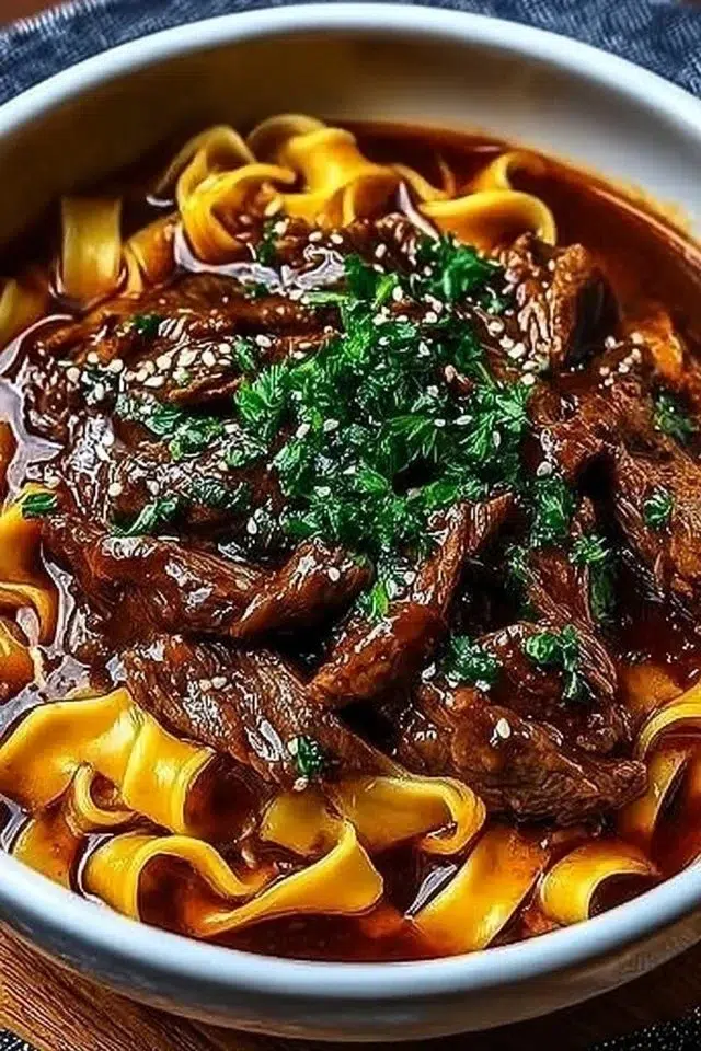 Korean Beef Noodles