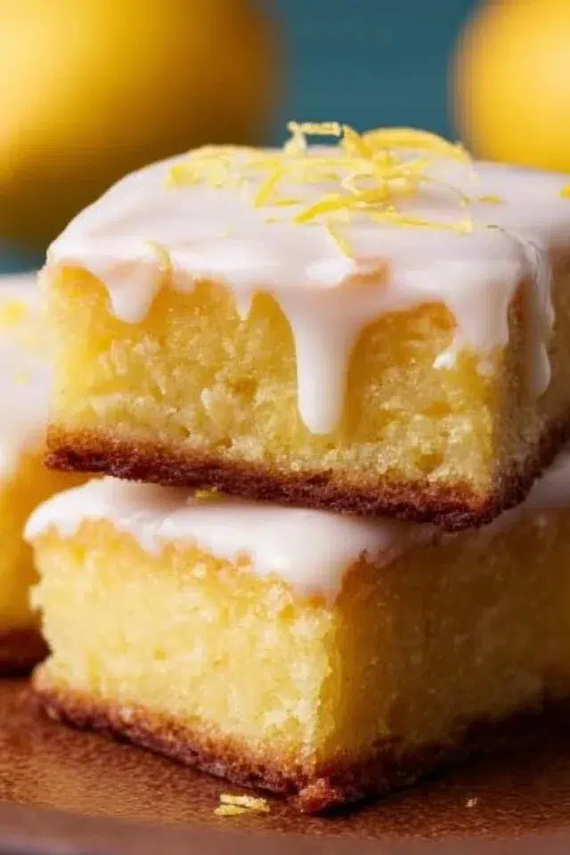 Lemon Brownies