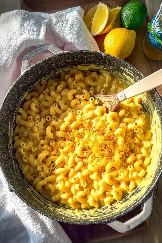 One Pot Creamy Mac and Cheese (Stovetop)