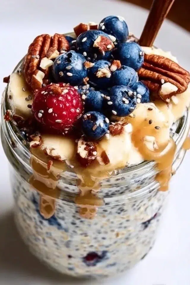 Overnight Oats With Chia Seeds