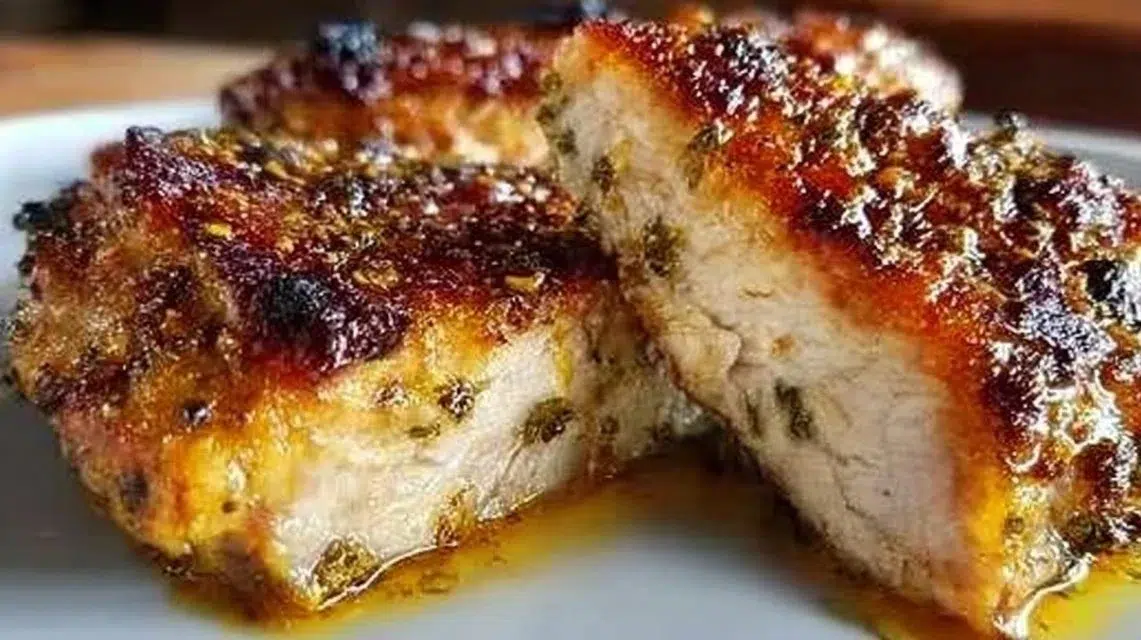 Tender slow cooker chicken breast served with vegetables