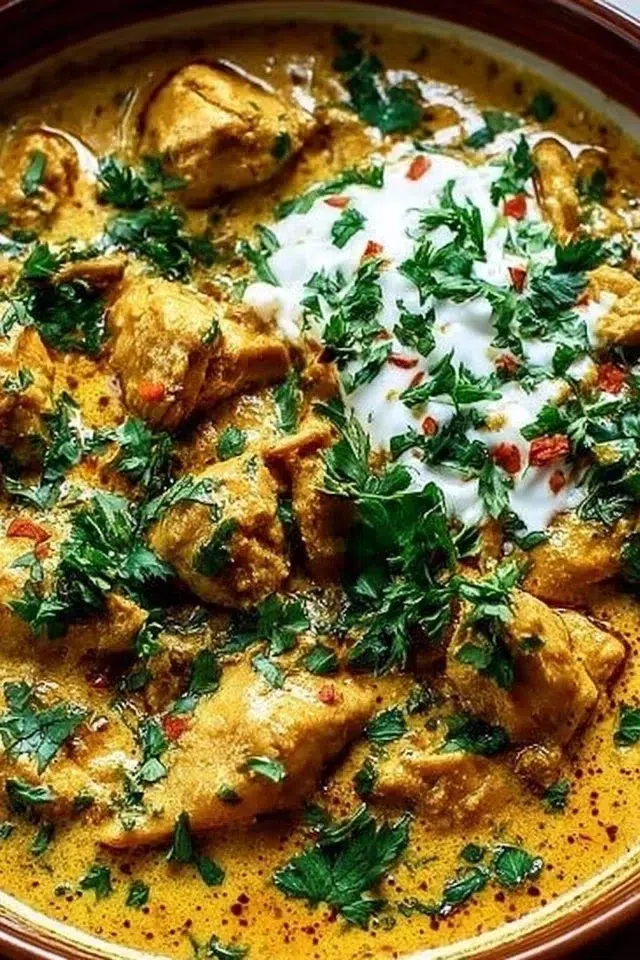 Slow Cooker Chicken Korma