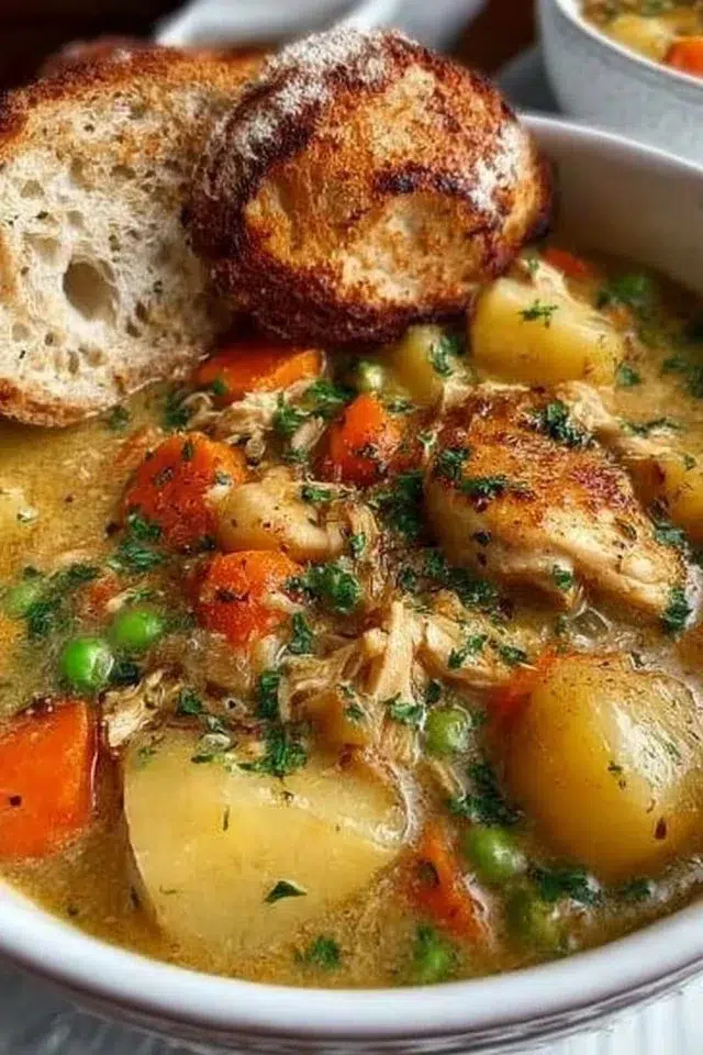 Slow Cooker Chicken Stew