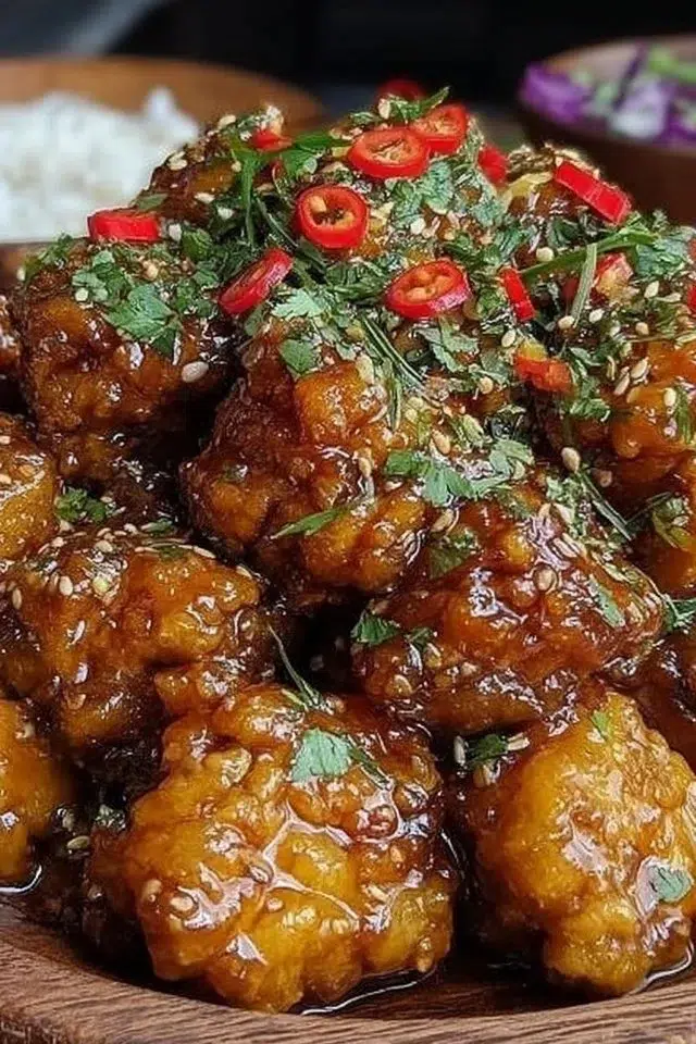 Slow Cooker Sticky Honey Chicken