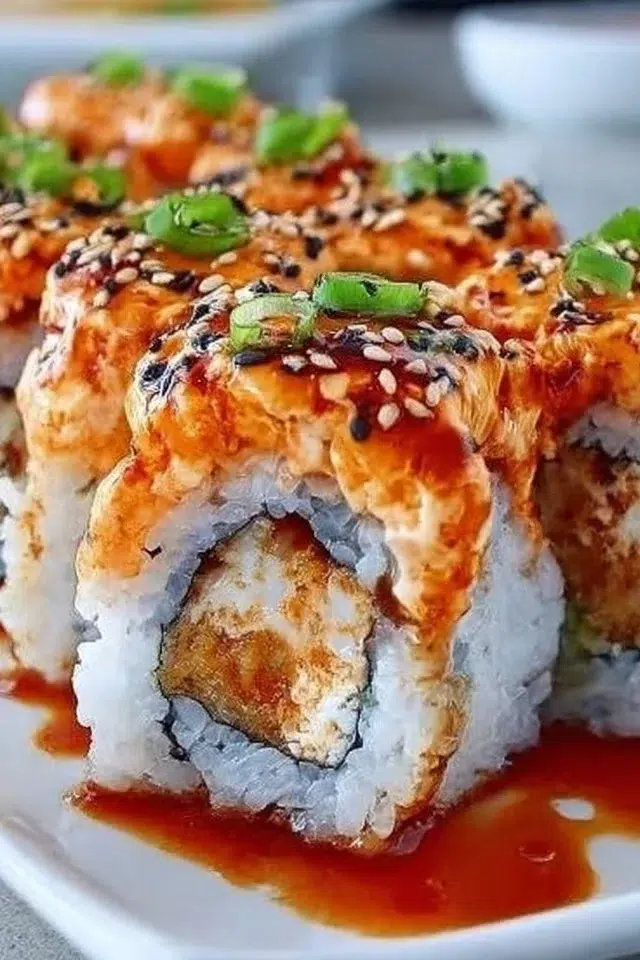 Spicy Volcano Roll