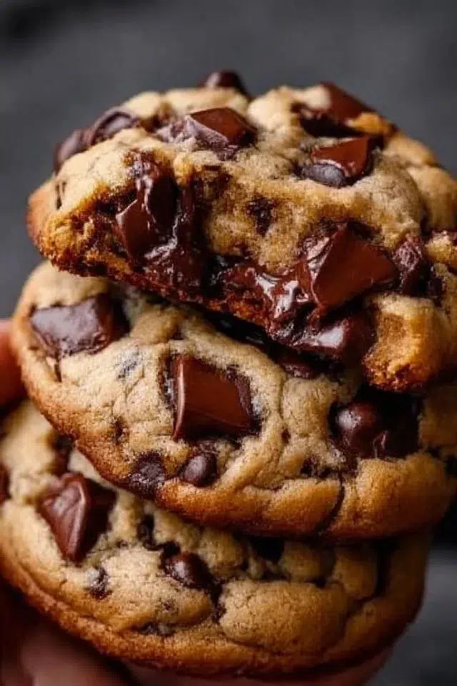 The Best Giant Chocolate Chip Cookie