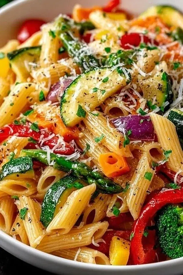 Vegetarian Pasta Primavera