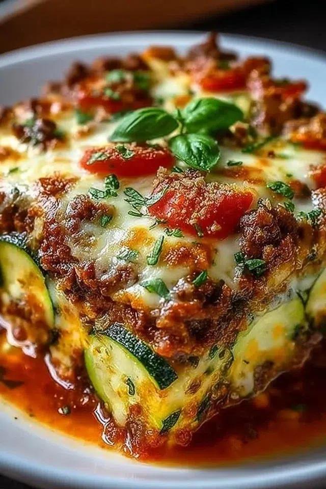 Zucchini Pizza Casserole