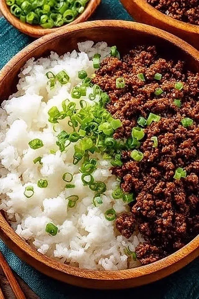 20 Minute Korean Ground Beef