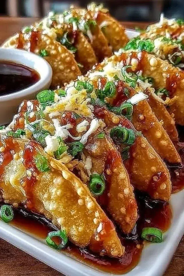 Applebee's Chicken Wonton Tacos