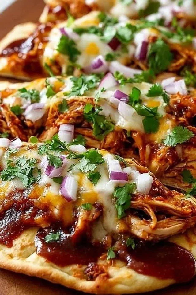 BBQ Chicken Flatbread