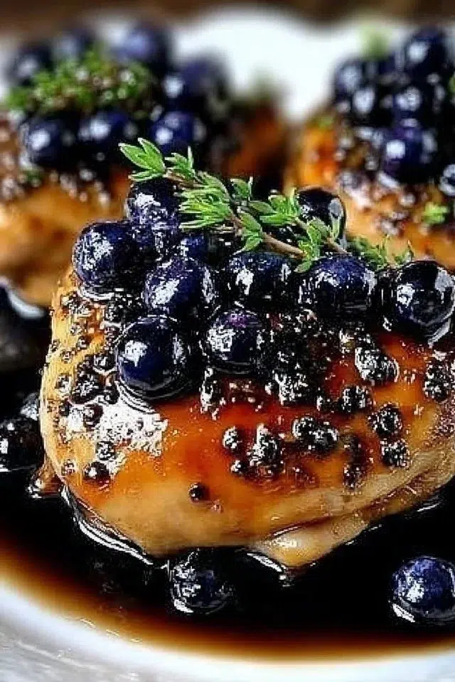 Best-Ever Blueberry Thyme Chicken