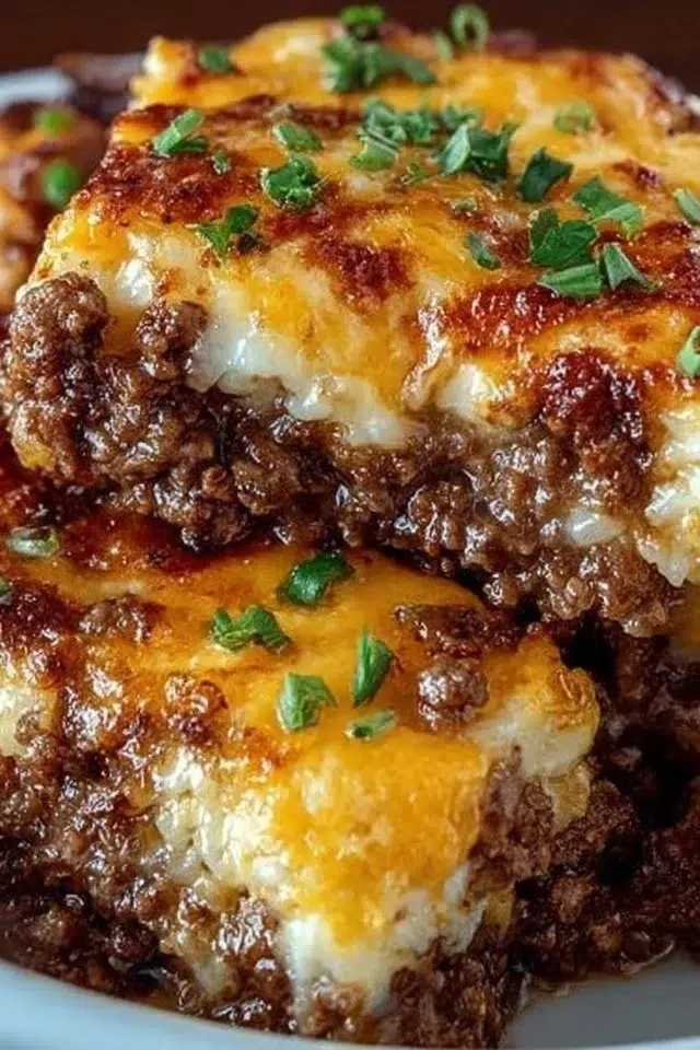 Cheesy Beef Bowl