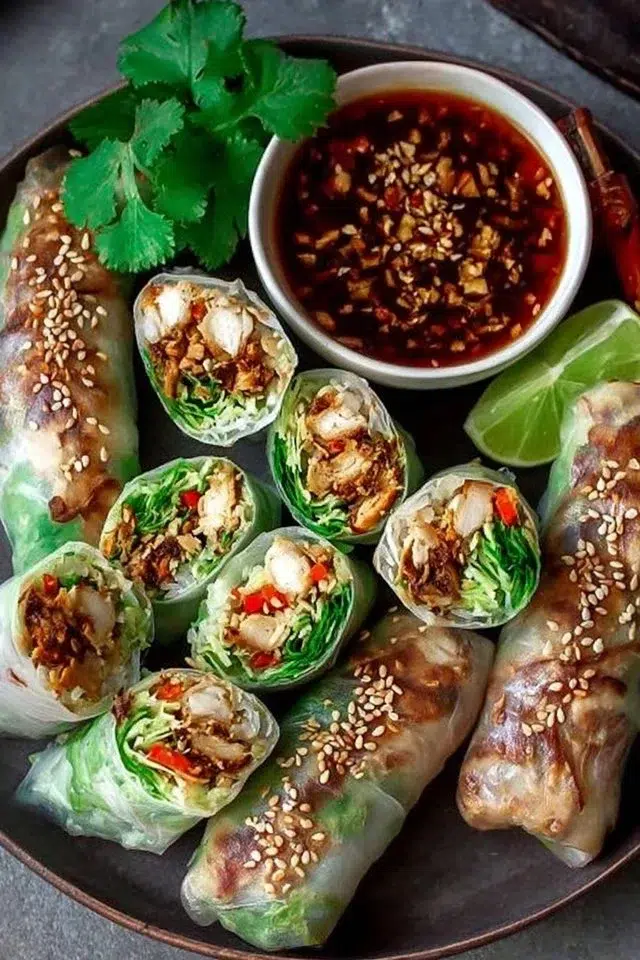 Chicken Spring Rolls