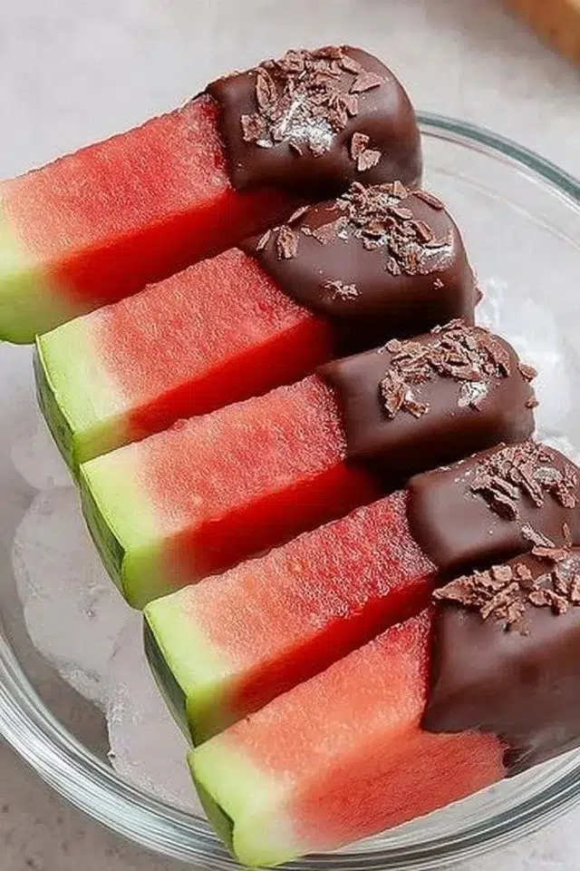Chocolate Covered Watermelon