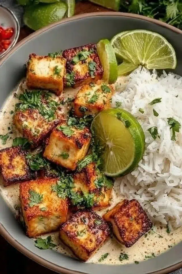 Coconut Lime Tofu: A Quick Vegan Delight You’ll Love