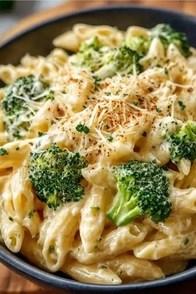 Creamy Cheesy Broccoli Pasta