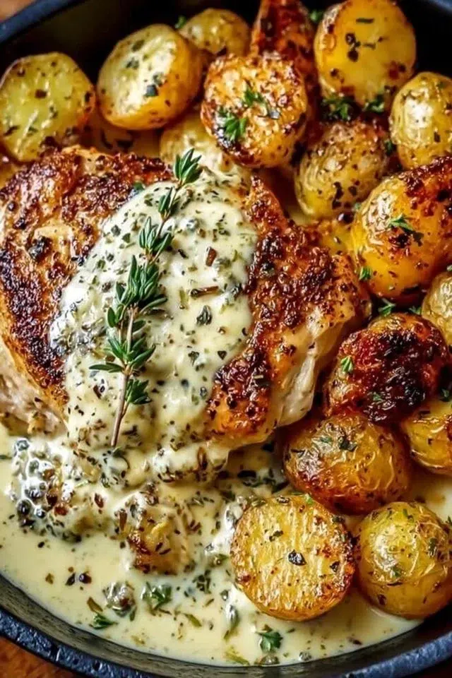 Creamy Garlic Chicken