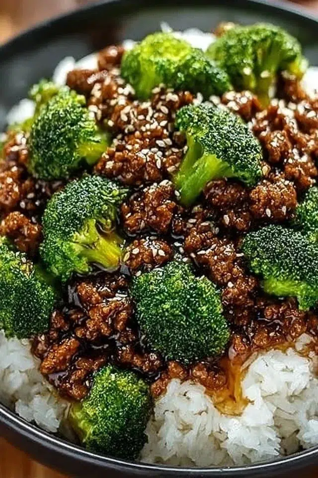 Delicious Ground Beef and Broccoli Ready in 20 Minutes