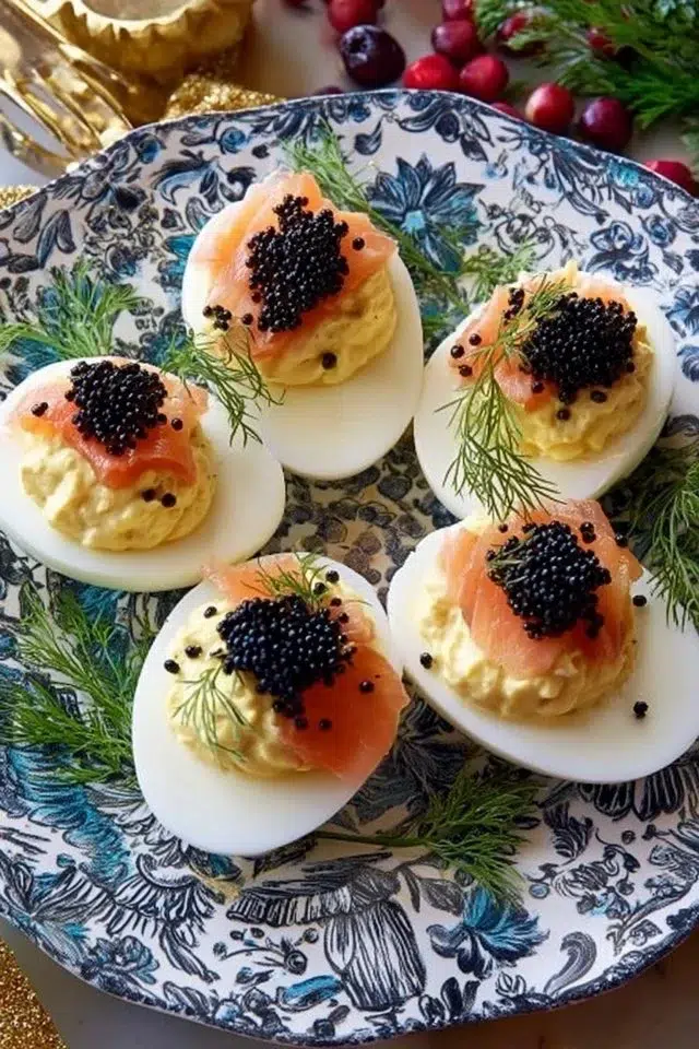 Devilled Eggs Royale