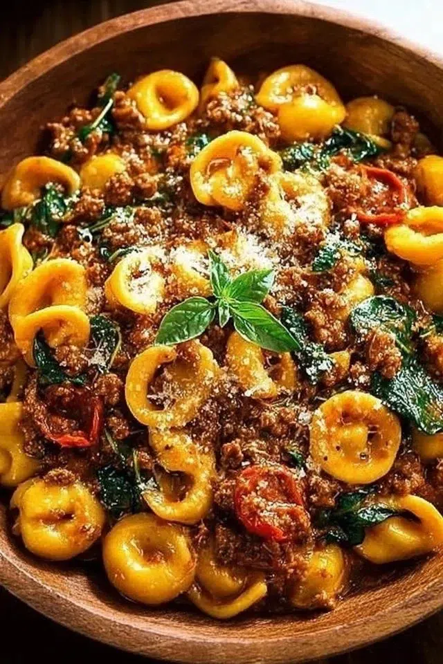 Easy Marry Me Ground Beef Pasta