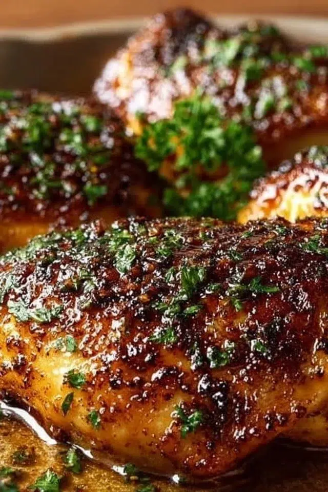 Garlic Brown Sugar Chicken